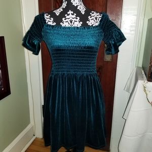 *Gorgeous* Urban Outfitters Velour Dress
